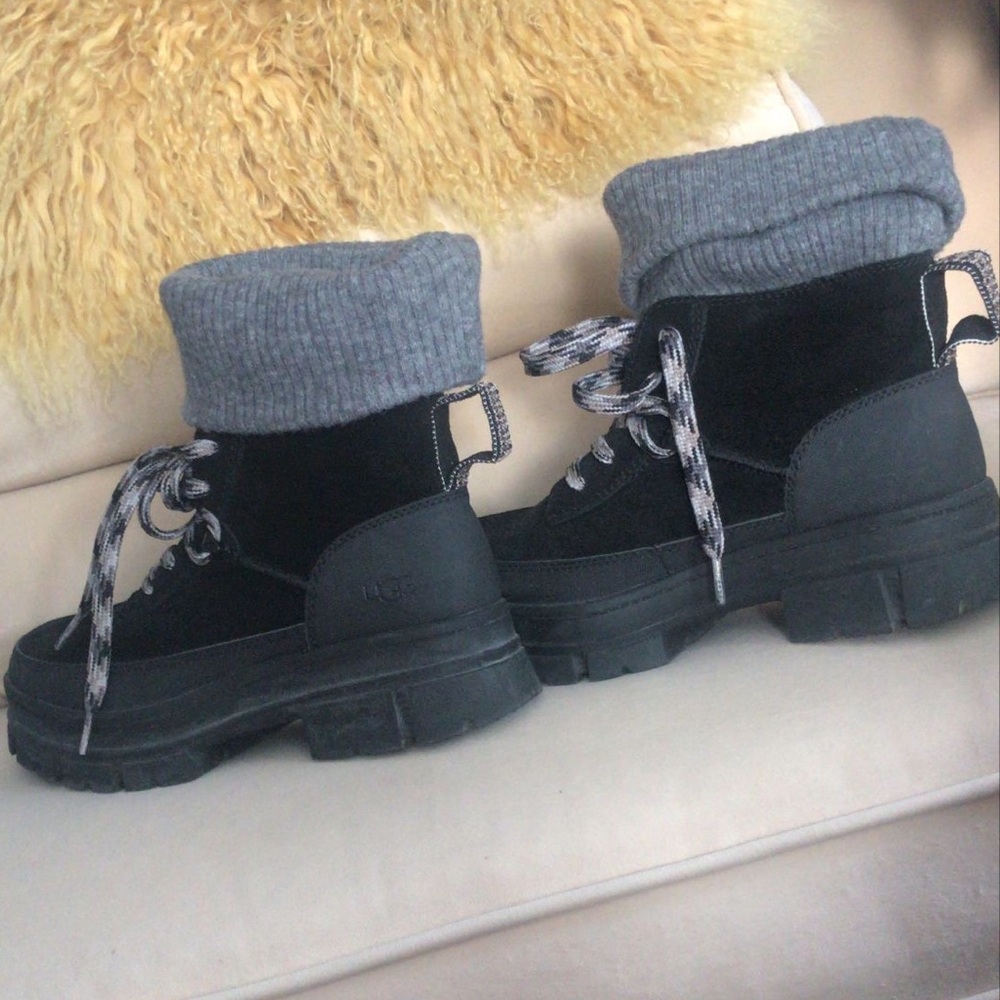 UGG Women’s Black Boots, 10